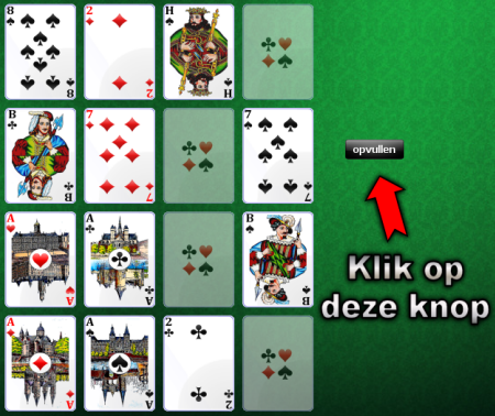 Aces Square: opvullen